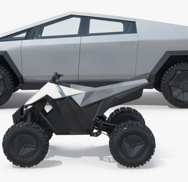 Tesla has introduced an exciting new concept: the Tesla Cybertruck Quad